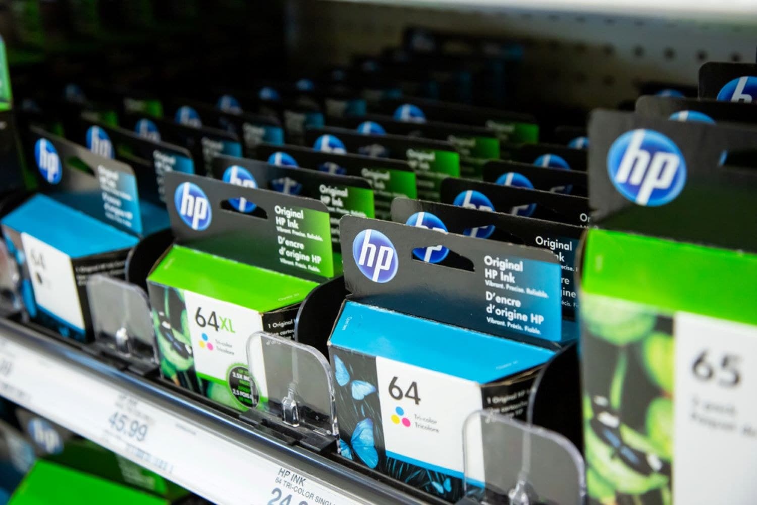 Printer cartridges from brands we're an authorized dealer for